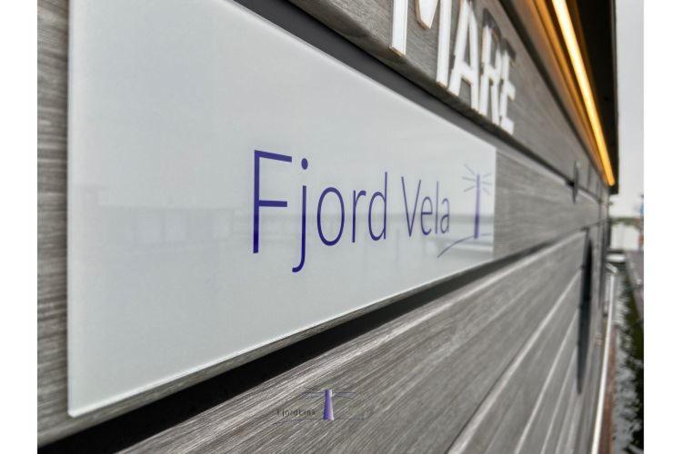 Hausboot Fjord Vela Mit Biosauna In Barth Eksteriør billede