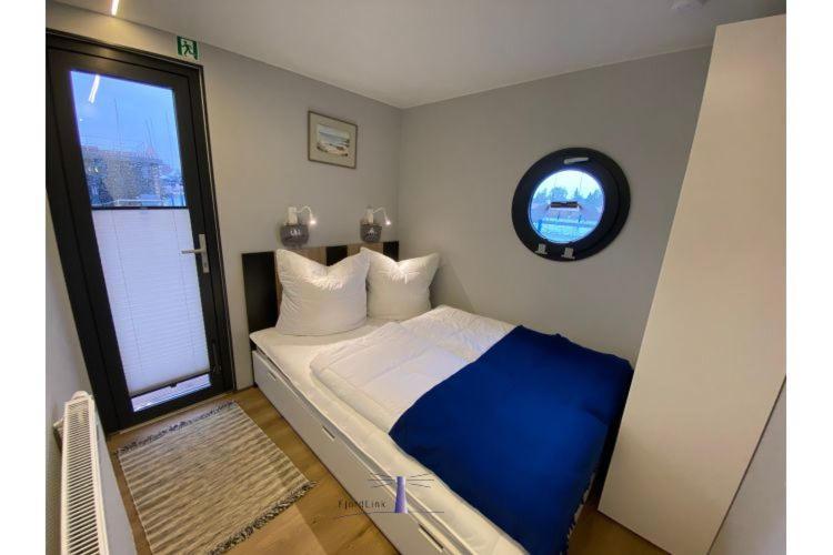 Hausboot Fjord Vela Mit Biosauna In Barth Eksteriør billede